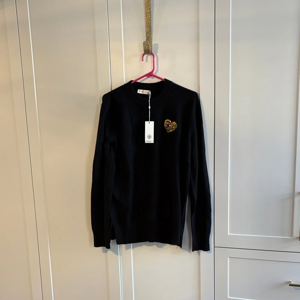 NWT Tory Burch Quincy cashmere Sweater